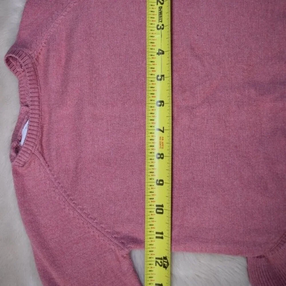 Zara Little Girls Sweater Size 2-3 Long Sleeve Pink Ruffled Shirt
